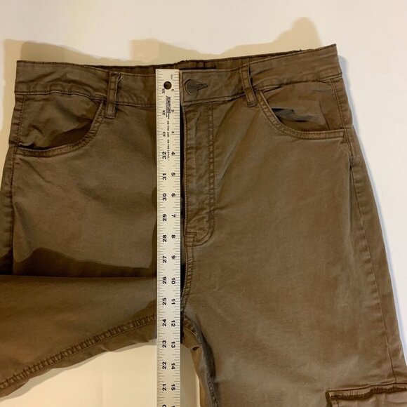 Sanctuary Women's Mid Rise Cotton Stretch Straight Leg Cargo Pants Size 30‎ - Picture 13 of 14